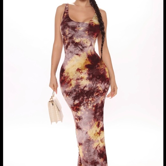 Fashion Nova Tye Dye Dress - Picture 2 of 5